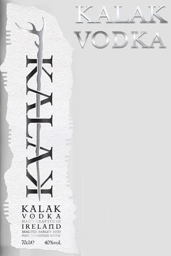 Kalak Irish Vodka Etikett