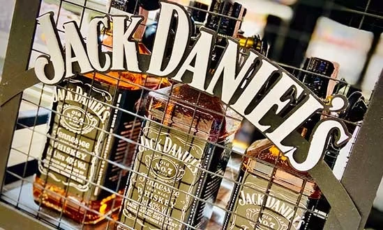 Tennessee Whiskey Jack daniels in Verkaufsbox