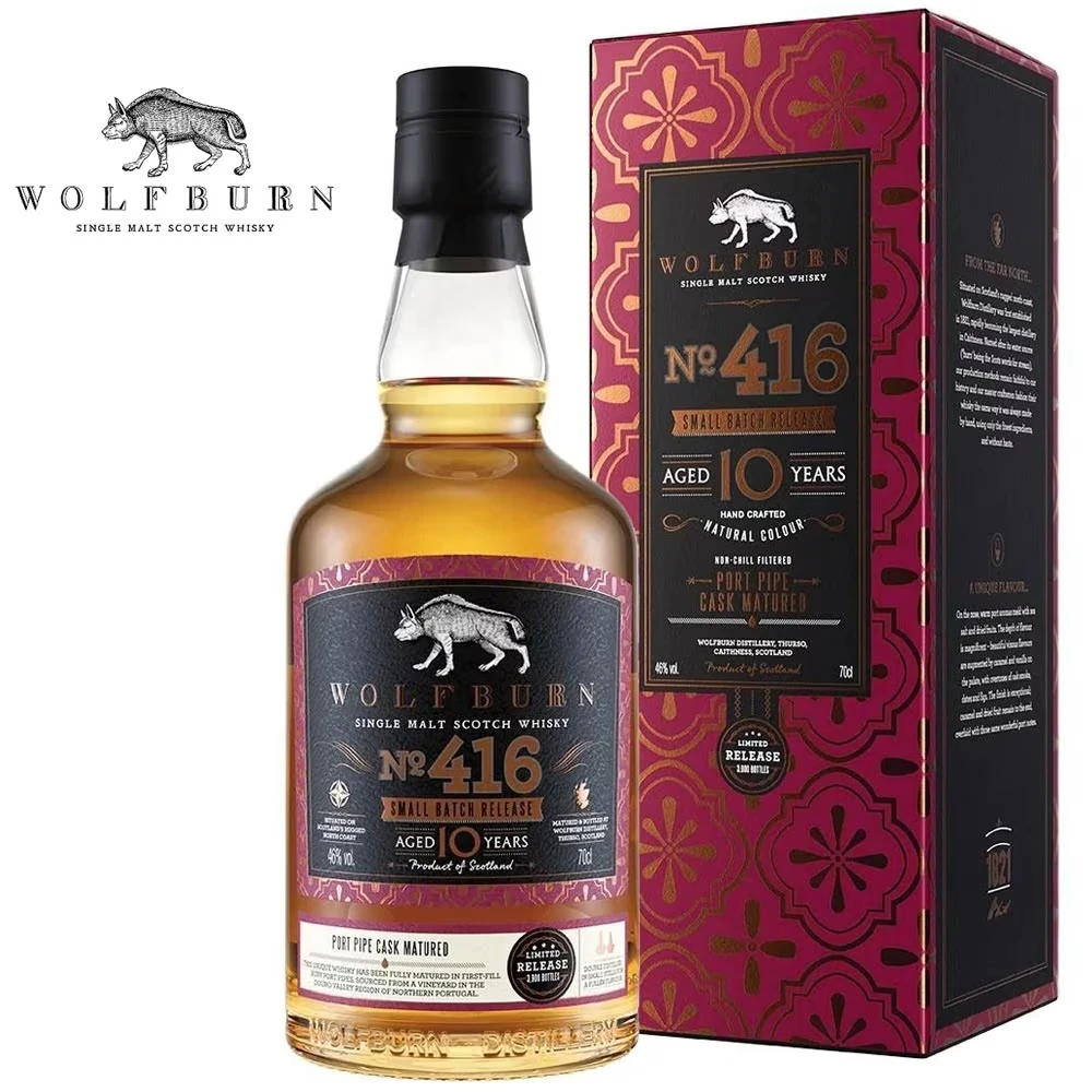 Wolfburn No. 416 Small Batch Release 10 Jahre - 46% Vol.