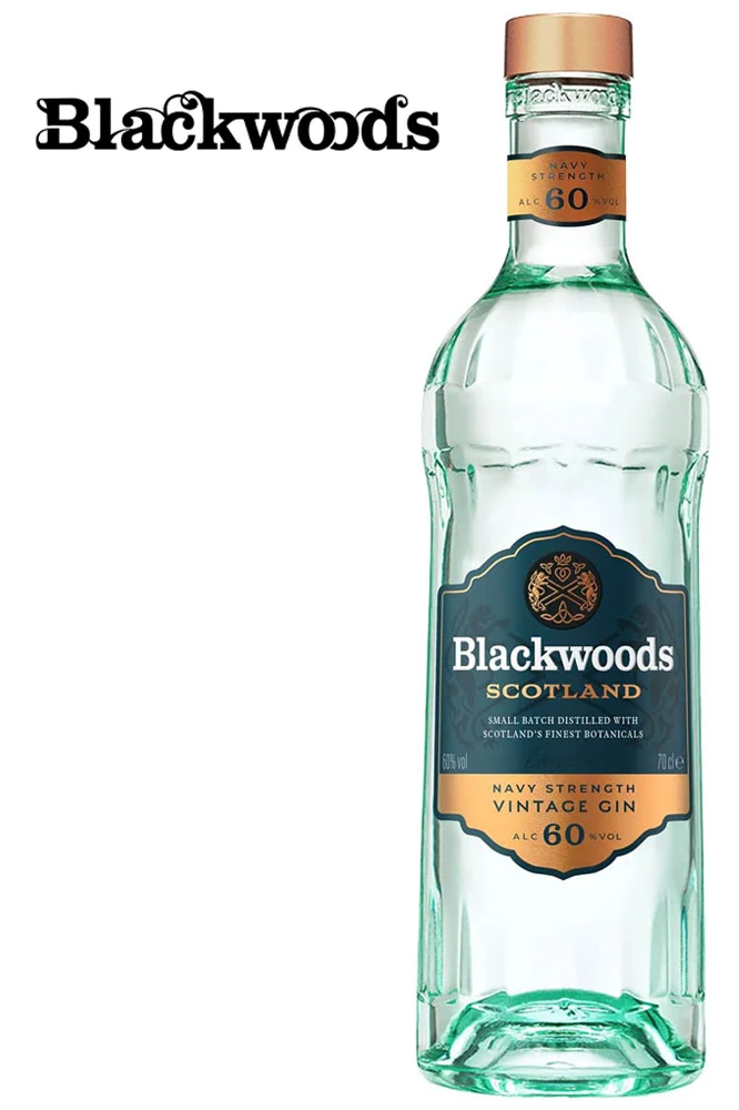 Blackwood Vintage Dry Gin 60% - New Design