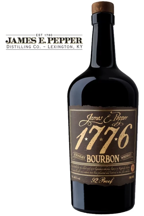 James E. Pepper 1776 Bourbon Whiskey