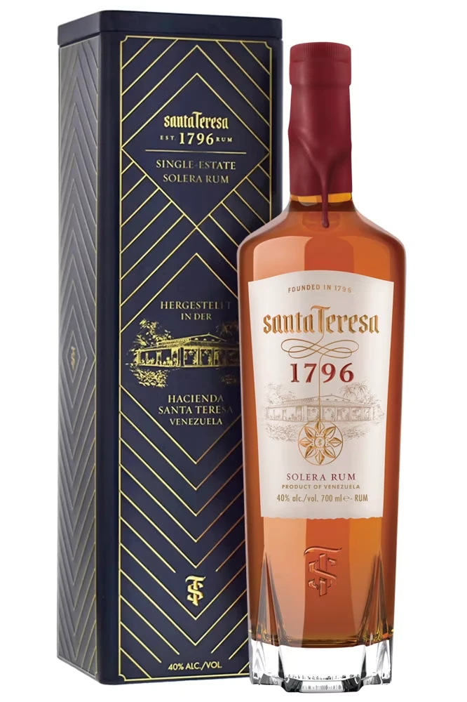 Santa Teresa 1796 Rum in Metallbox