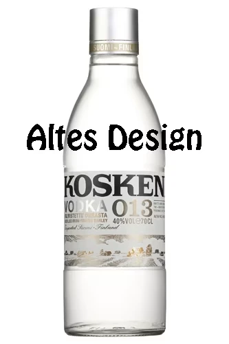 Koskenkorva Vodka - Altes Design