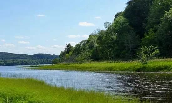 Whisky Speyside Fluss Spey, von dem das Wasser für Speyside Whisky kommt