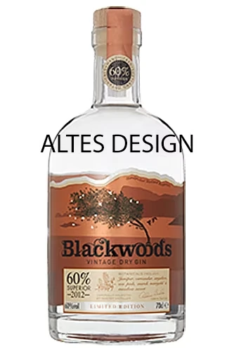 Blackwood Vintage Dry Gin 60% - Alte Ausführung