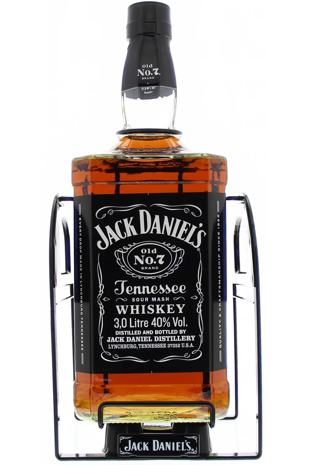Jack Daniels Old No. 7 Whiskey - 3 Liter Schaukel