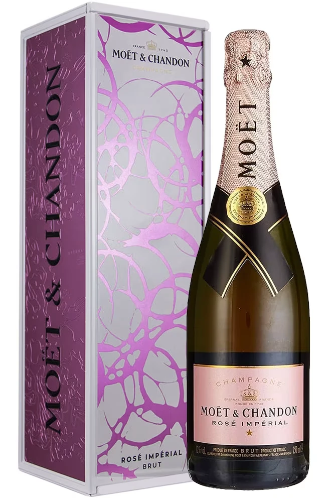 Moët & Chandon Rosé Imperial & Metall Geschenkbox
