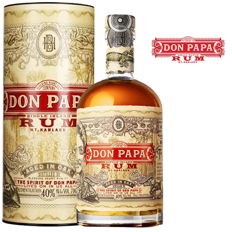Don Papa 7 Jahre, Alkohol, Getränk