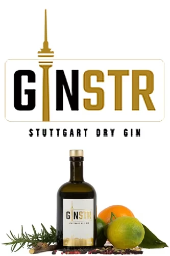 GINSTR Gin mit Botanicals