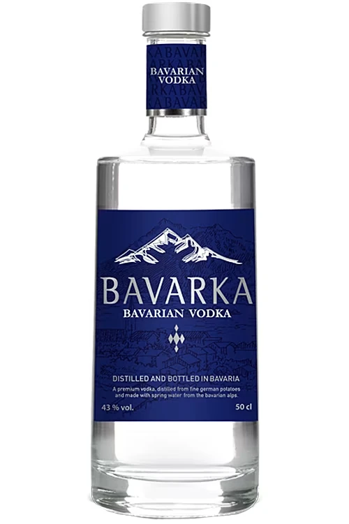 Bavarka Vodka - Neues Design