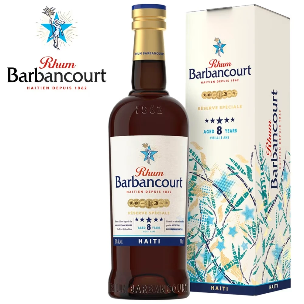 Barbancourt Rum 8 Jahre - 5 Star Premium Rum