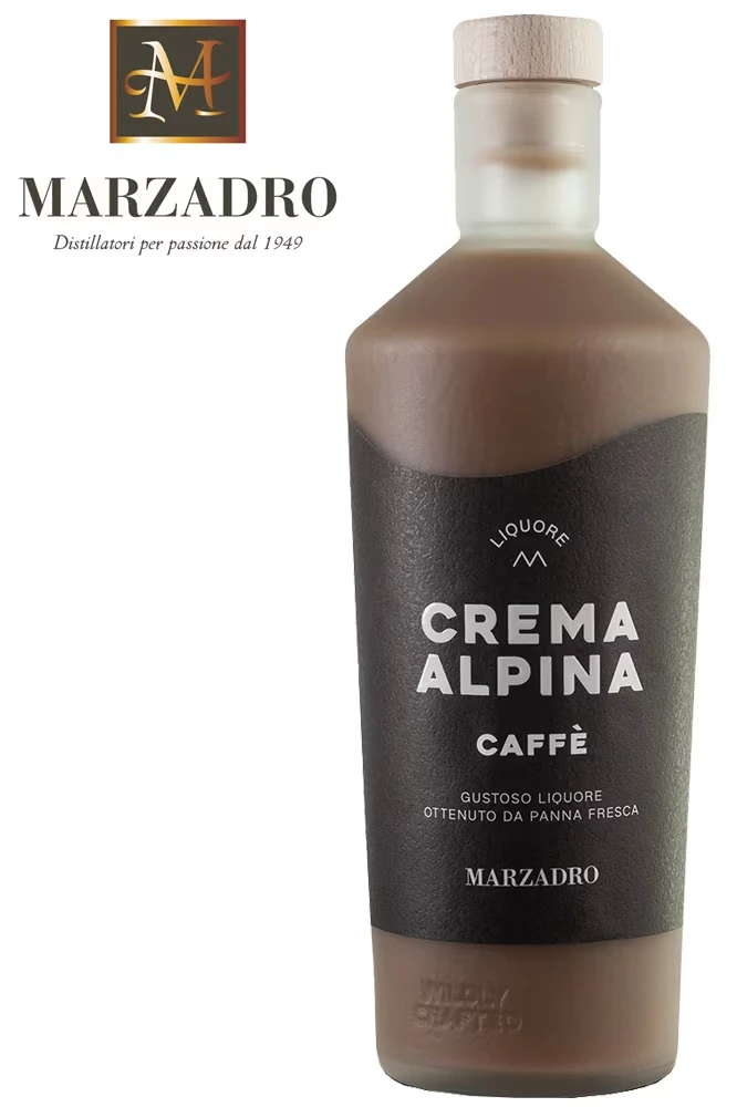 Marzadro Crema Alpina mit Kaffee