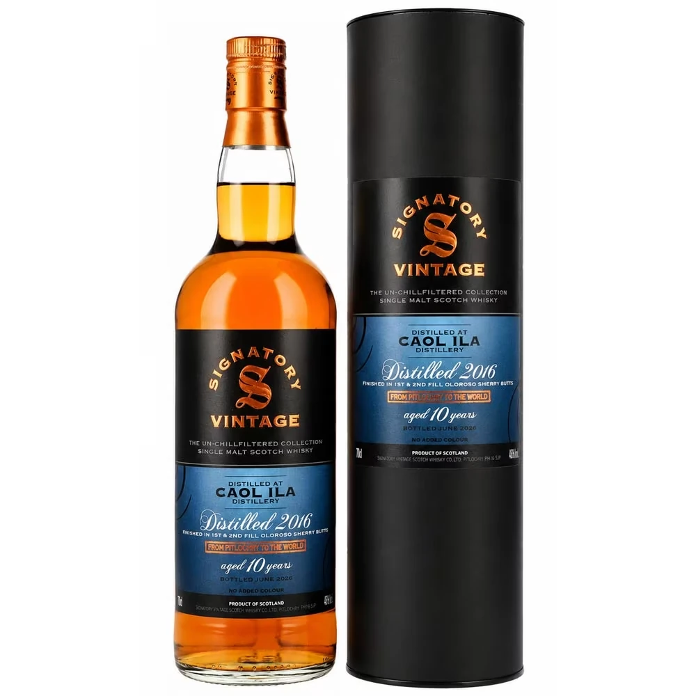 Caol Ila 2016 - Signatory 10 Jahre - 46% Vol.