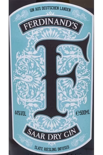 Ferdinands Saar Gin Etikett