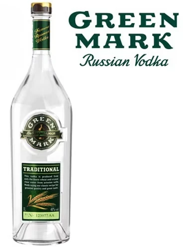 Green Mark Traditional Vodka - 1 Liter