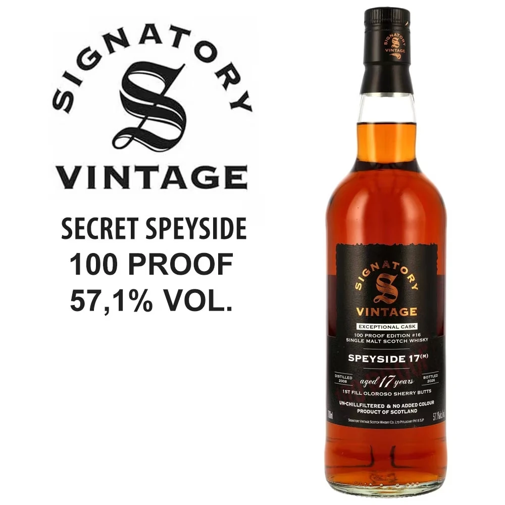 Signatory Speyside M (Macallan?) - 17 Jahre / 100 Proof