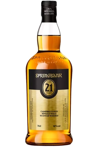 Springbank 21 Jahre Flasche