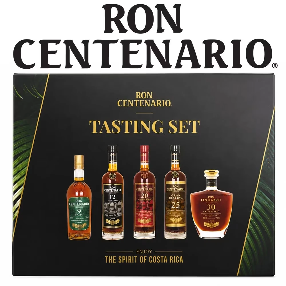 Ron Centenario Rum - Tasting Set - 5 x 50 ml