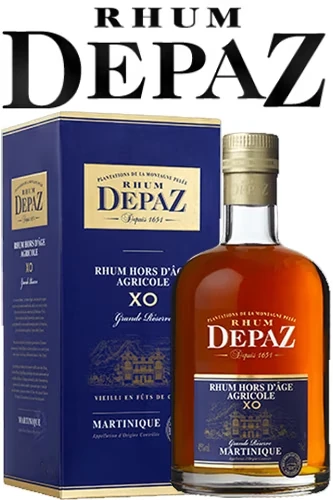 DEPAZ XO Agricole Rhum - 45% Vol.