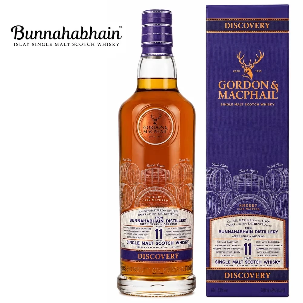 Bunnahabhain 11 Jahre Discovery Sherry Cask Whisky – Gordon & MacPhail