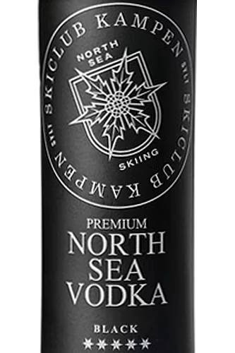 North Sea Vodka Etikett