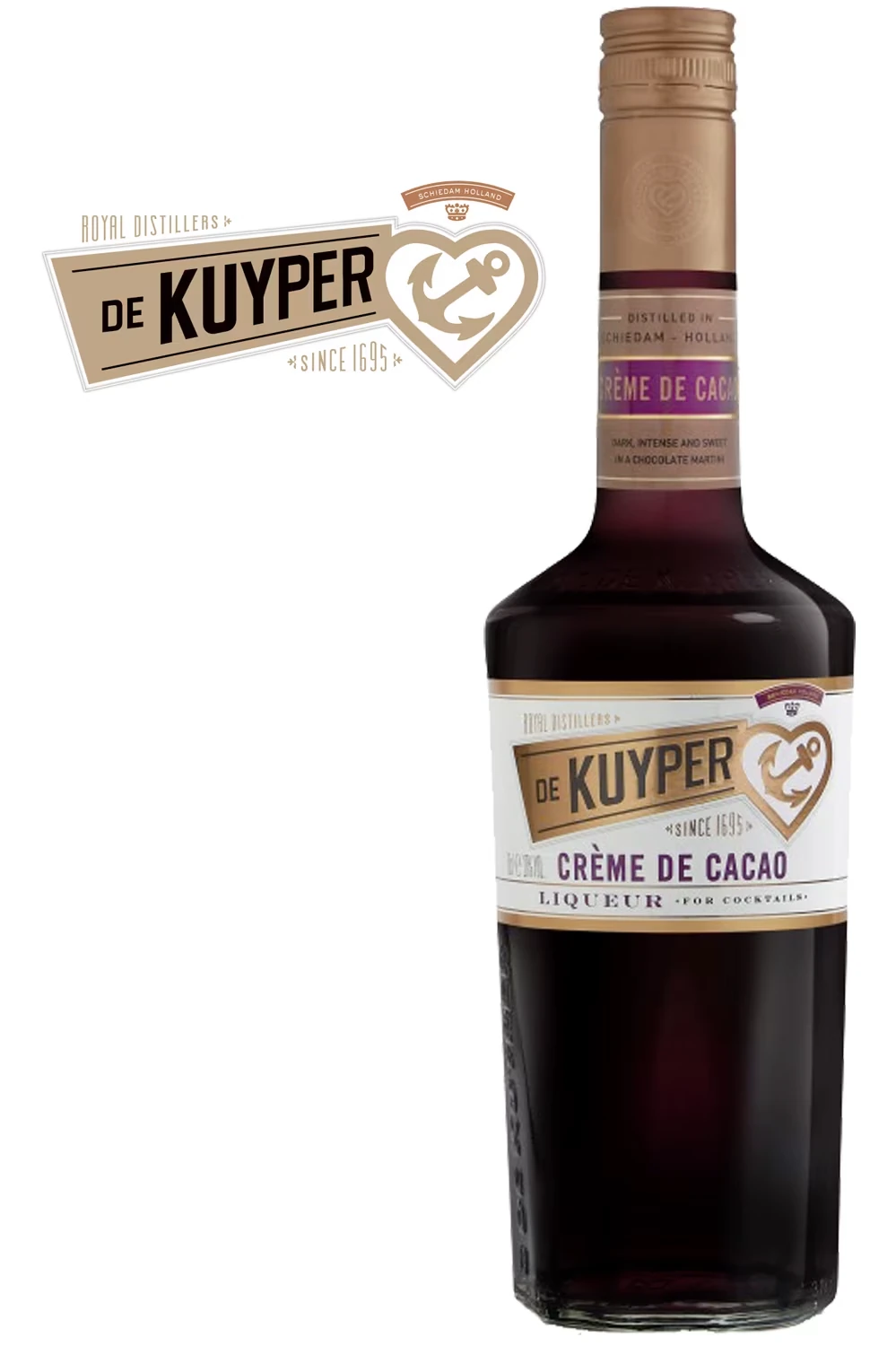 De Kuyper Creme de Cacao Brown
