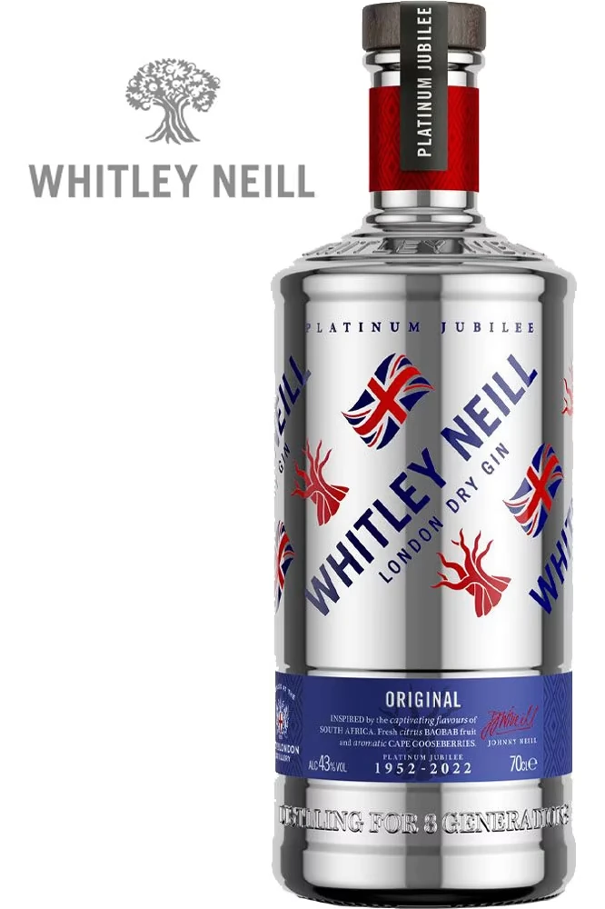 Whitley Neill Platinum Jubilee Gin
