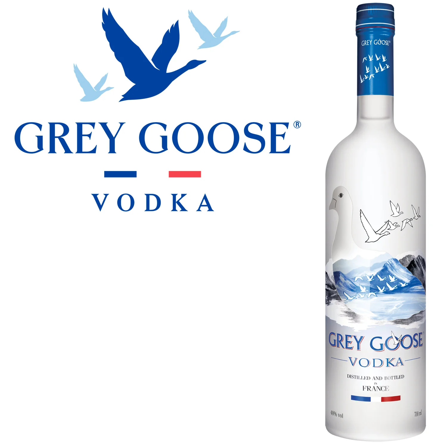 Grey Goose Vodka - 0,7 Liter
