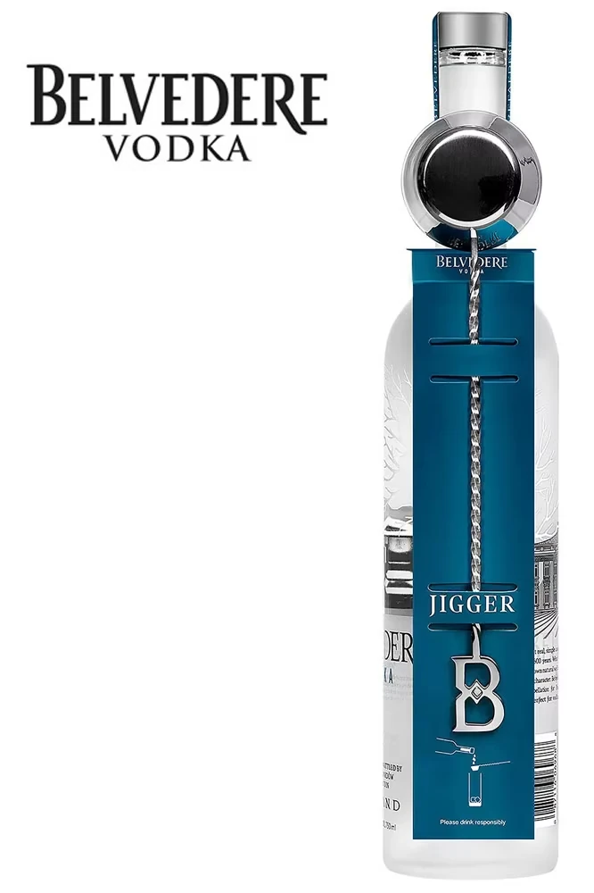 Belvedere Vodka - Rührlöffel & Messbecher