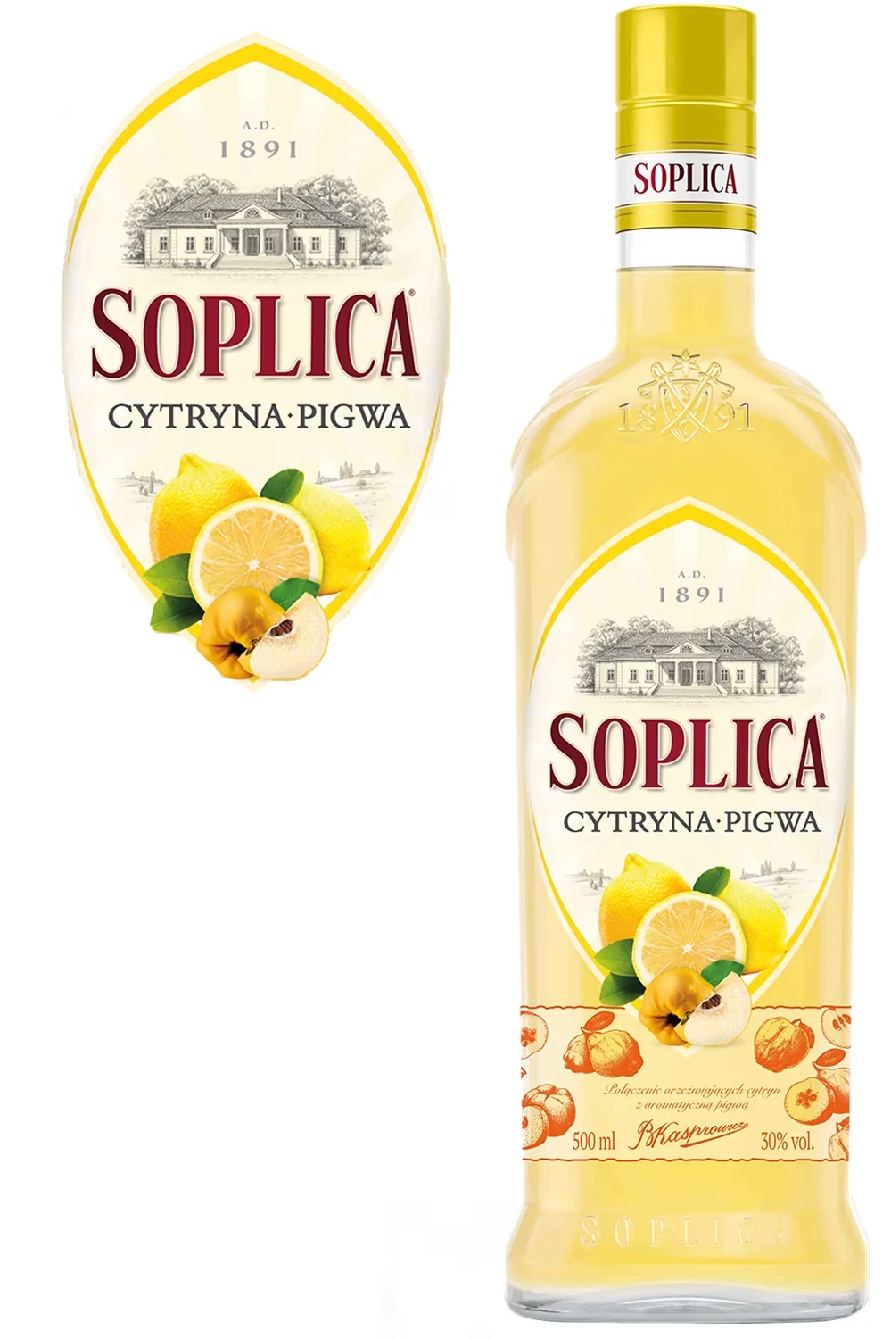 Soplica Zitrone & Quitte Likör