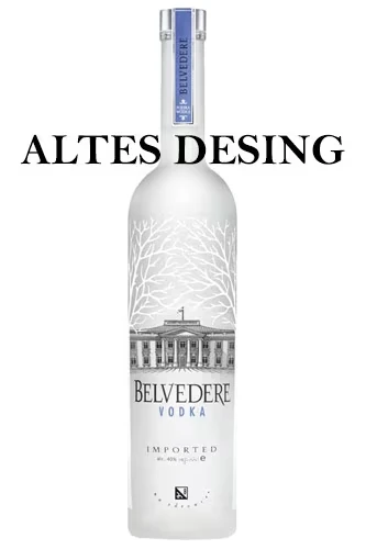 Belvedere 3 Liter Vodka - Altes Design