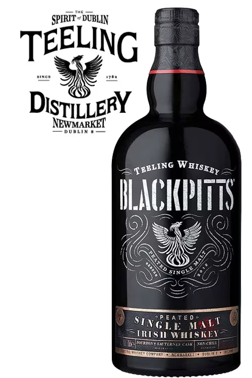 Teeling Blackpitts Peated Irish Whiskey