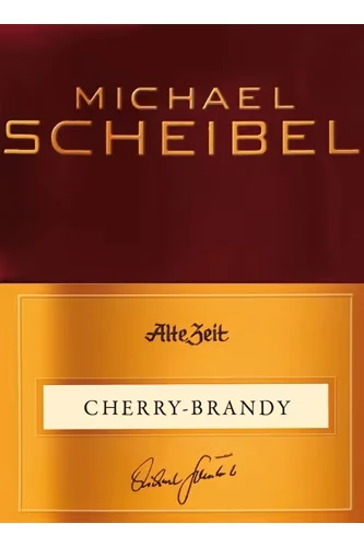 Scheibel Alte Zeit Cherry Brandy Etikett