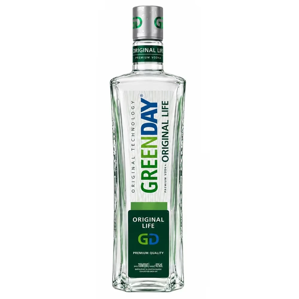 Green Day Original Life Vodka – 40 % Vol. / 0,7 Liter