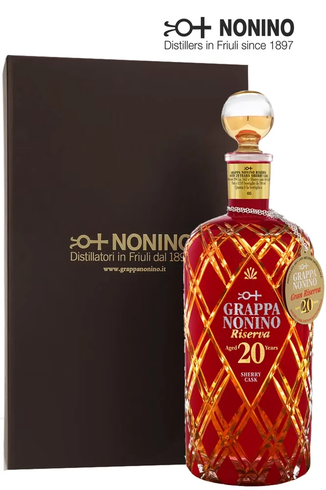 Nonino Grappa Riserva 20 Jahre Sherry Cask