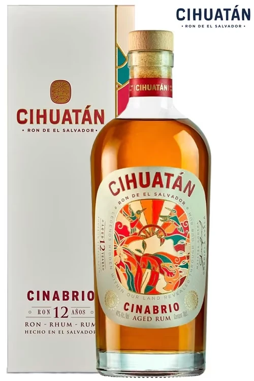 Cihuatán Cinabrio 12 Jahre Rum