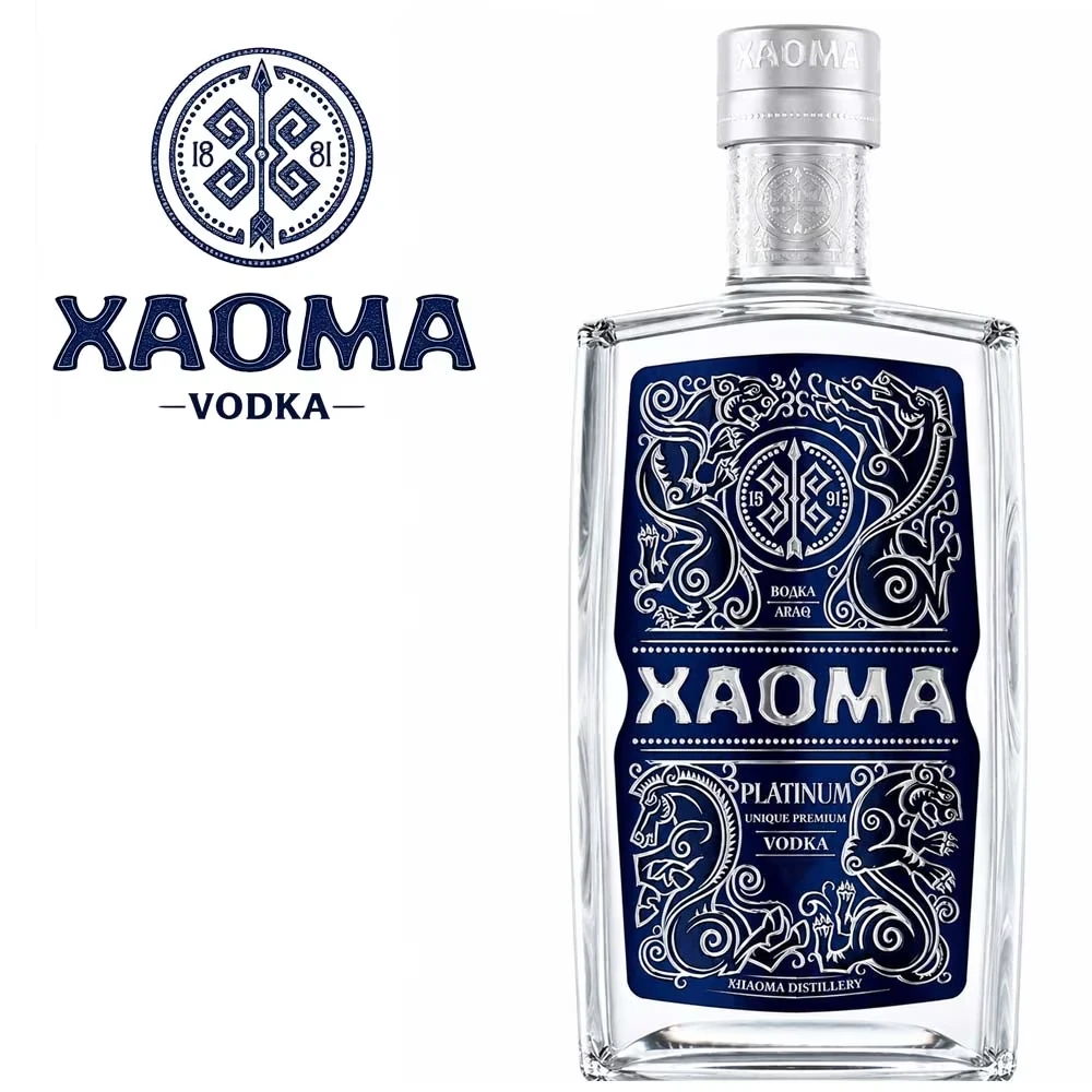 XAOMA Platinum Vodka - 40% Vol. / 0,7 Liter