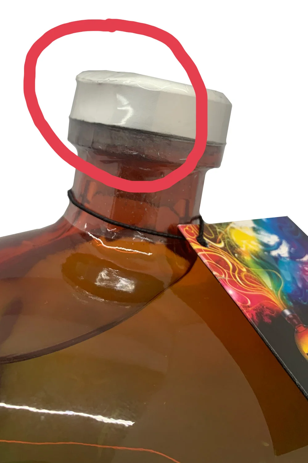 Crystal Head Vodka - Leicht eingedrücker Verschluss