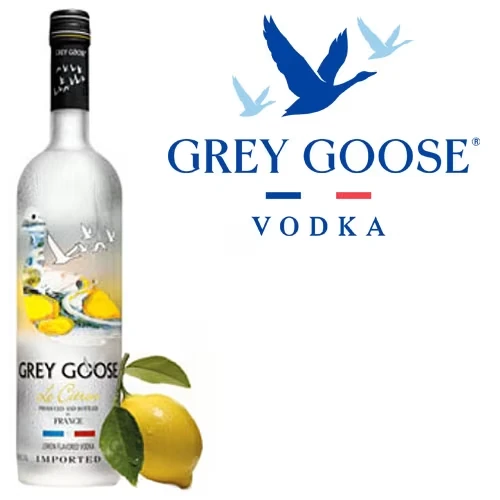 Grey Goose Le Citron Vodka - 0,7 Liter