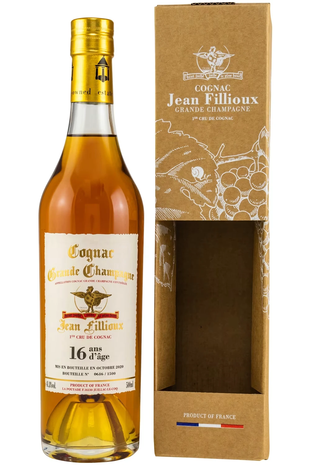 Jean Fillioux 16 Jahre Cognac - Limited Edition