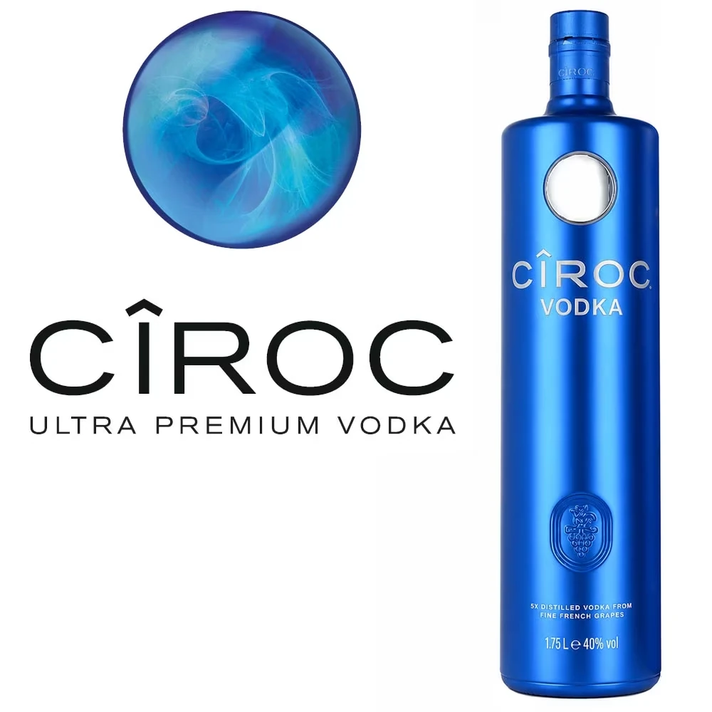 Ciroc Light Edition Vodka - 1,75 Liter Limited Edition mit LED