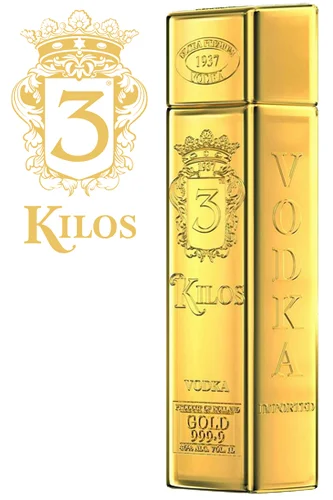 3 Kilo's Gold Vodka