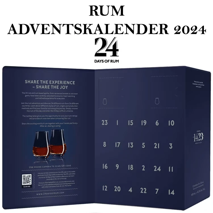 24 Day of Rum - Adventskalender - Blau