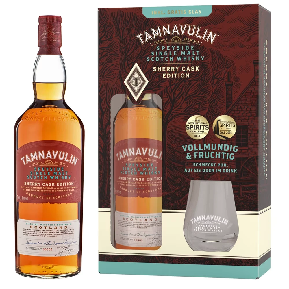 Tamnavulin Sherry Cask Geschenkset