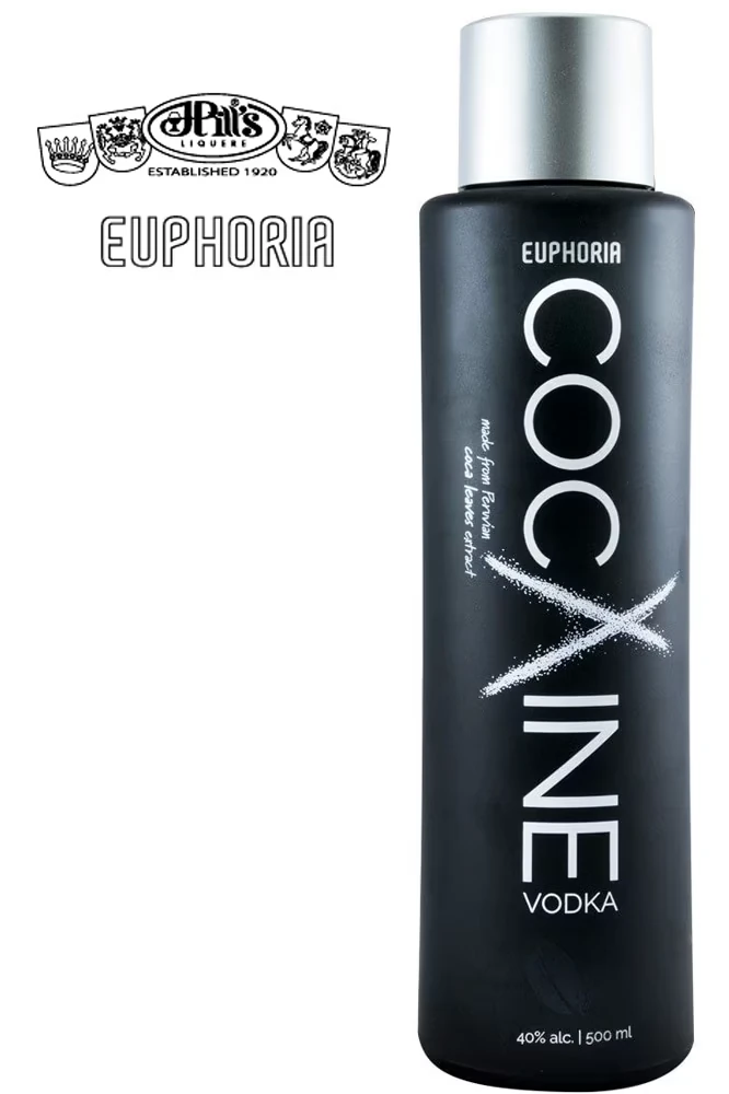 Euphoria Cocain Vodka - New Design