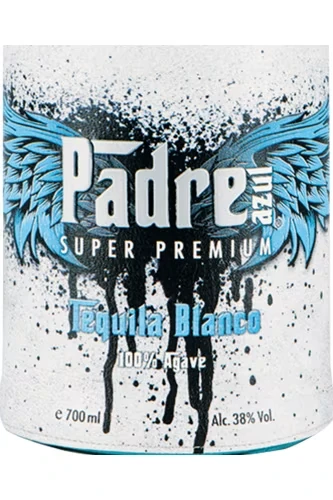 Padre Azul Blanco Tequila Flasche