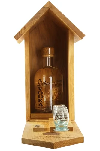 Debowa Vodka im Vogelhaus