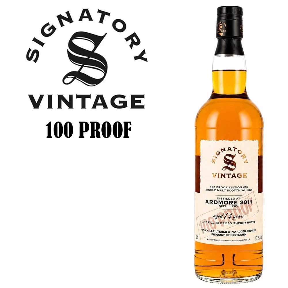 Whisky, Scotch, Vintage, Single malt, 100 proof