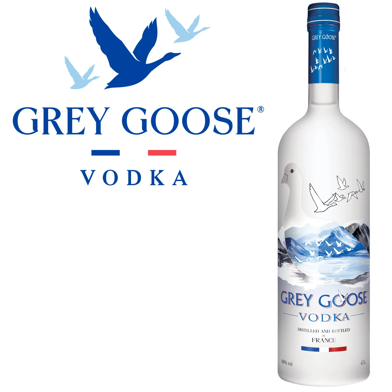Grey Goose Vodka -  4,5 Liter