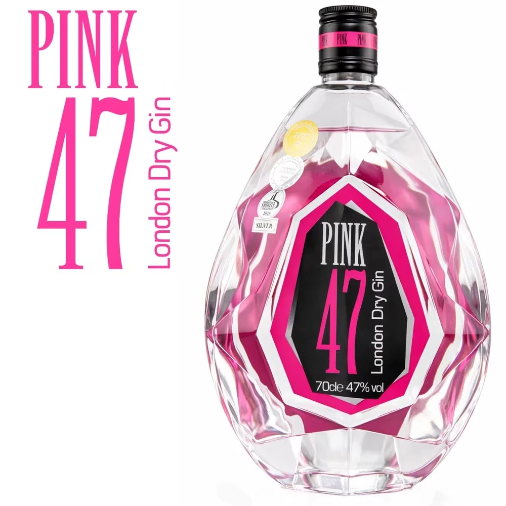 Pink 47 - London Dry Gin - 47% Vol.